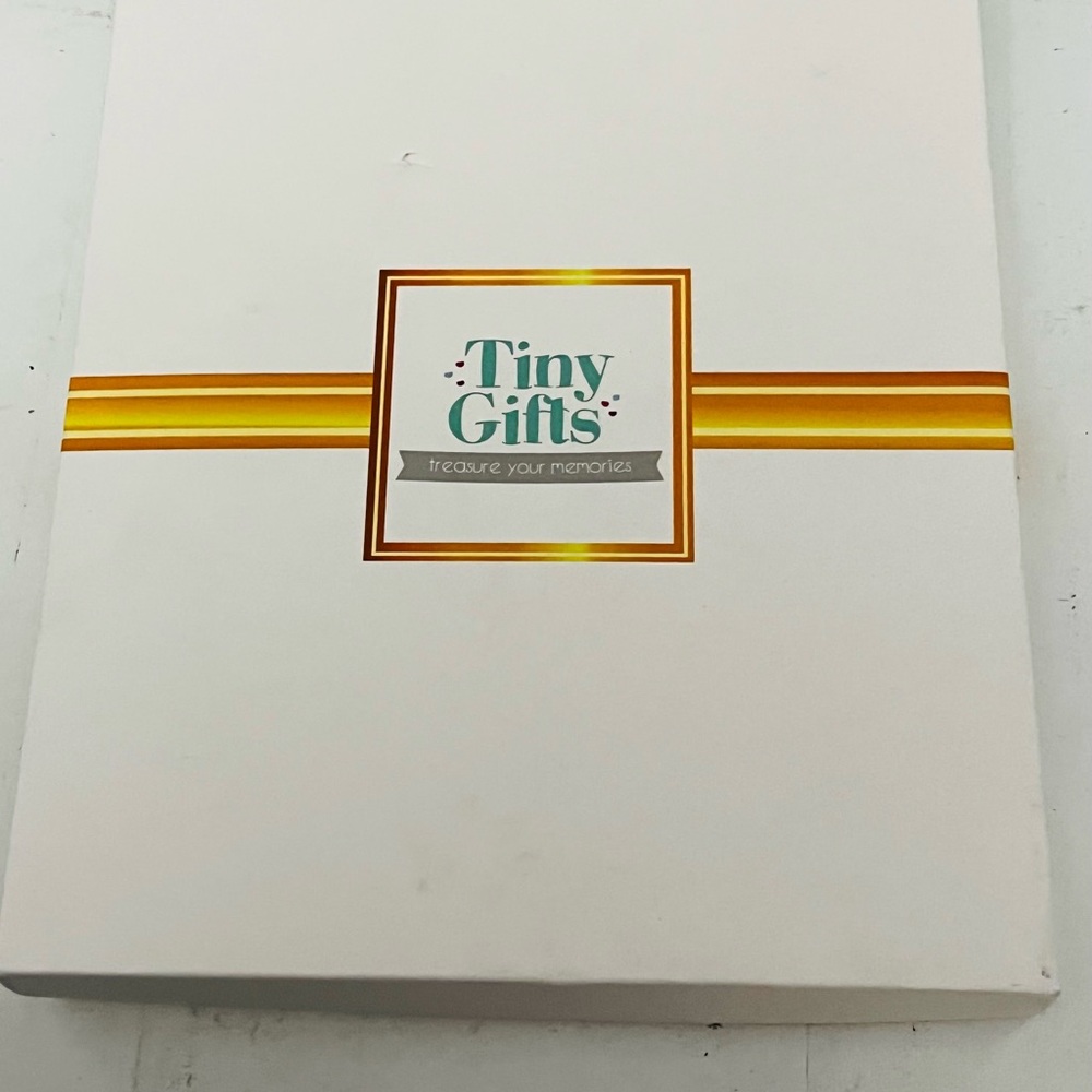 First 5 Years Baby Memory Book + Clean-Touch Ink Pad + Gift Box.